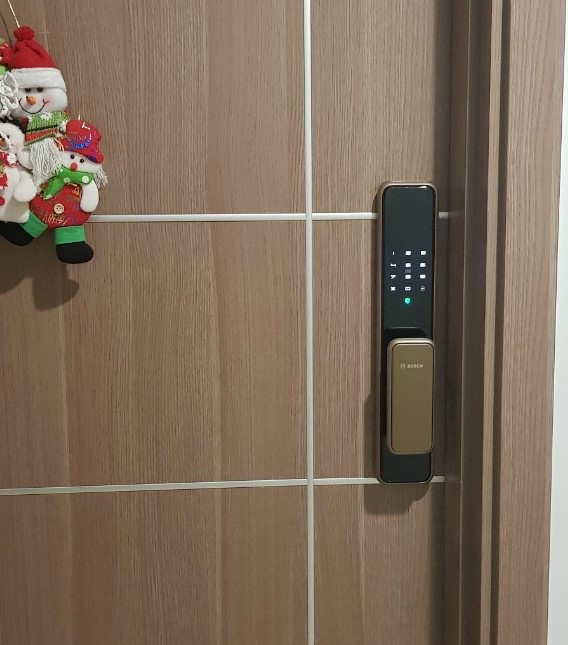 Khóa vân tay Bosch EL600B (màu đồng)-nhận dạng khuôn mặt-1