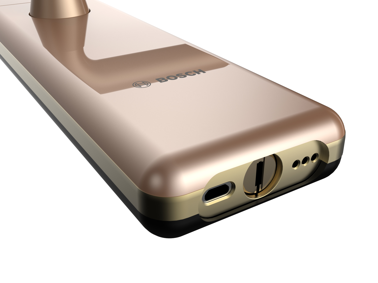 Khóa vân tay Bosch ID80 amber gold